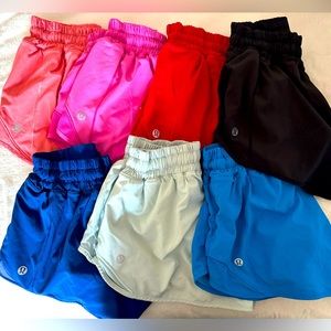 lululemon hottie hot shorts size 4